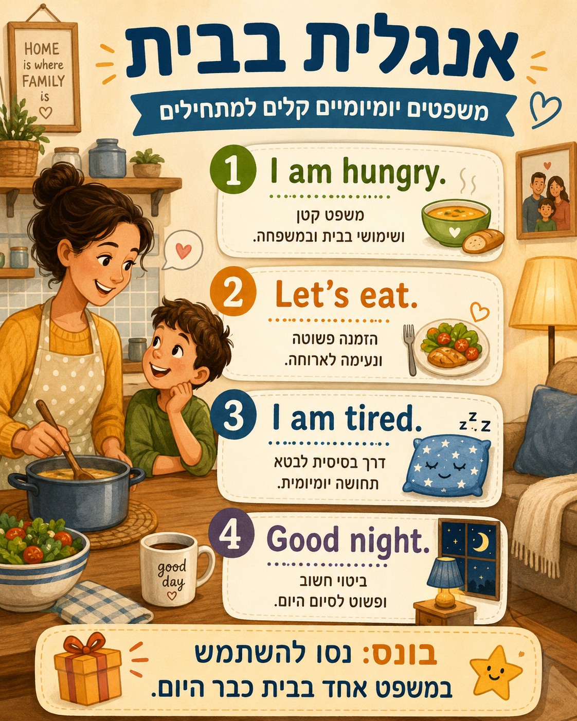 איך מתחילים ללמוד אנגלית מרמה נמוכה בלי להרגיש מוצפים