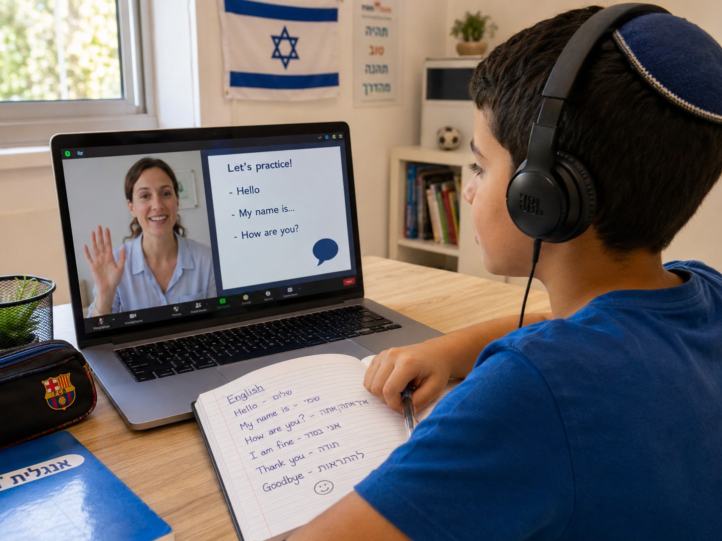  אנגלית למתחילים