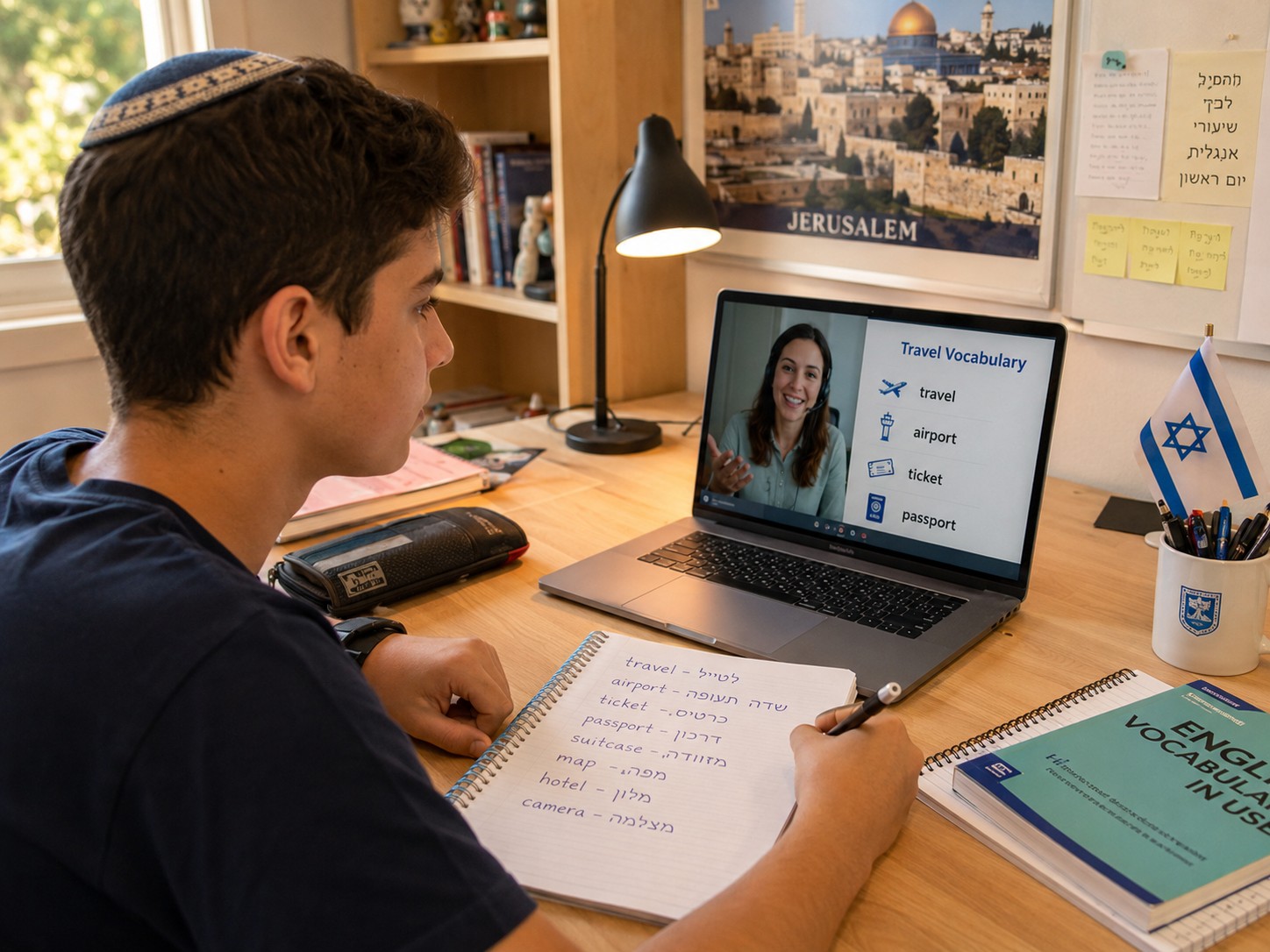  שיעורי אנגלית פרטיים בזום