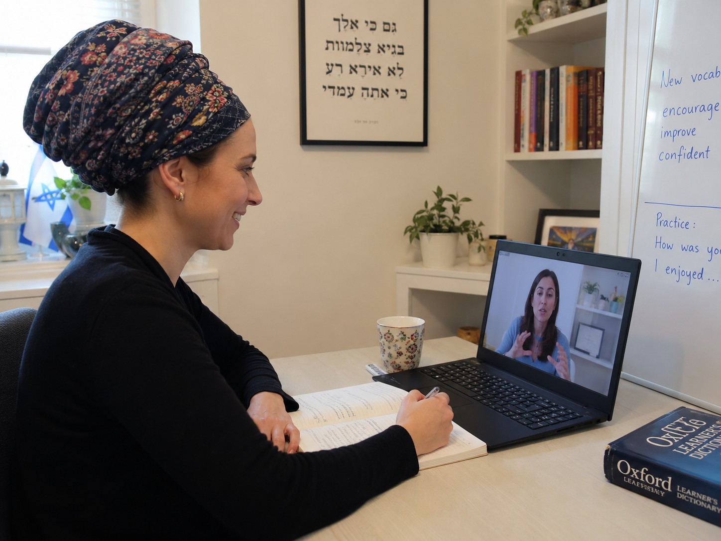 חיזוק ביטחון באנגלית למבוגרים