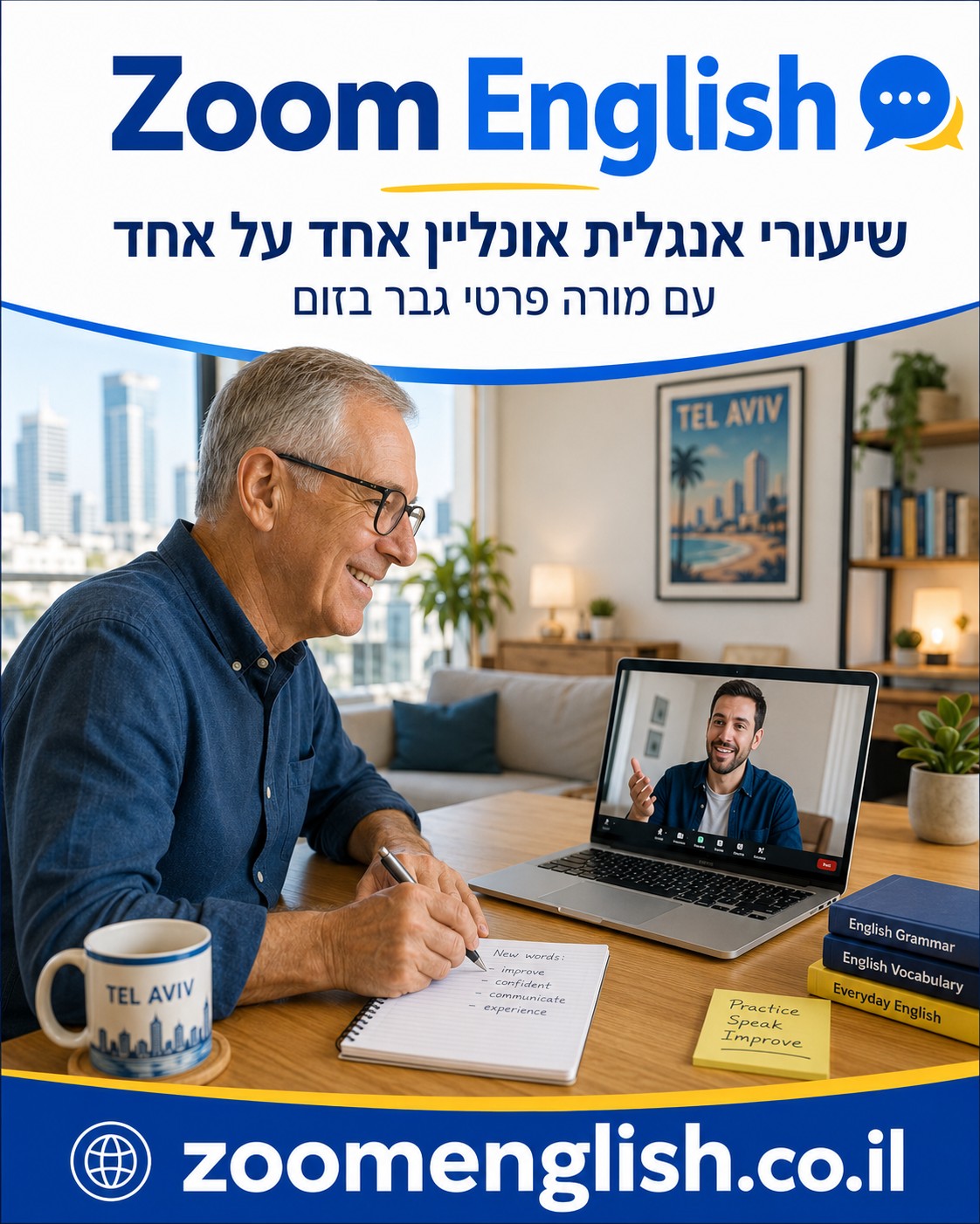 טעויות באנגלית שמונעות מישראלים לדבר