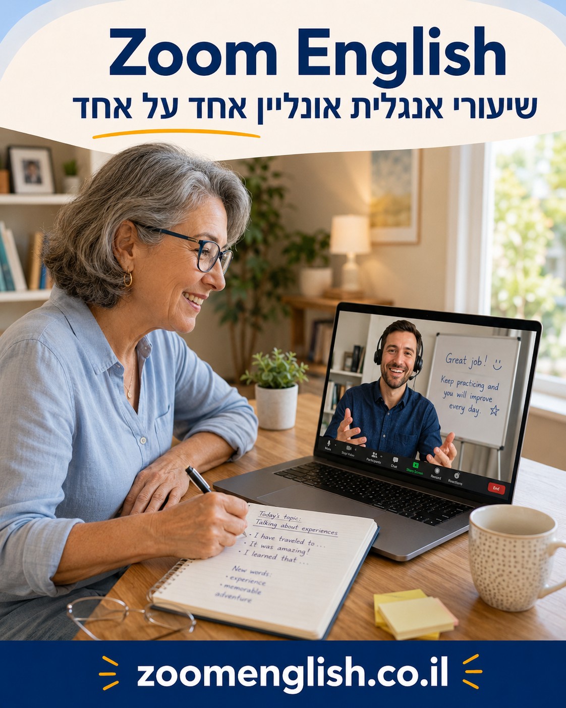 לימוד ABC באנגלית למבוגרים