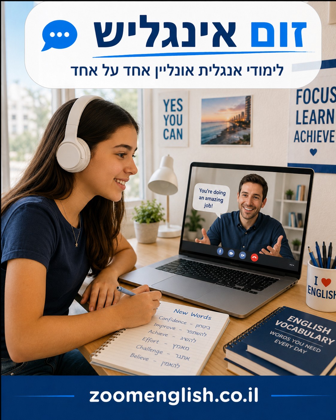  לימוד אנגלית להעשרת אוצר מילים
