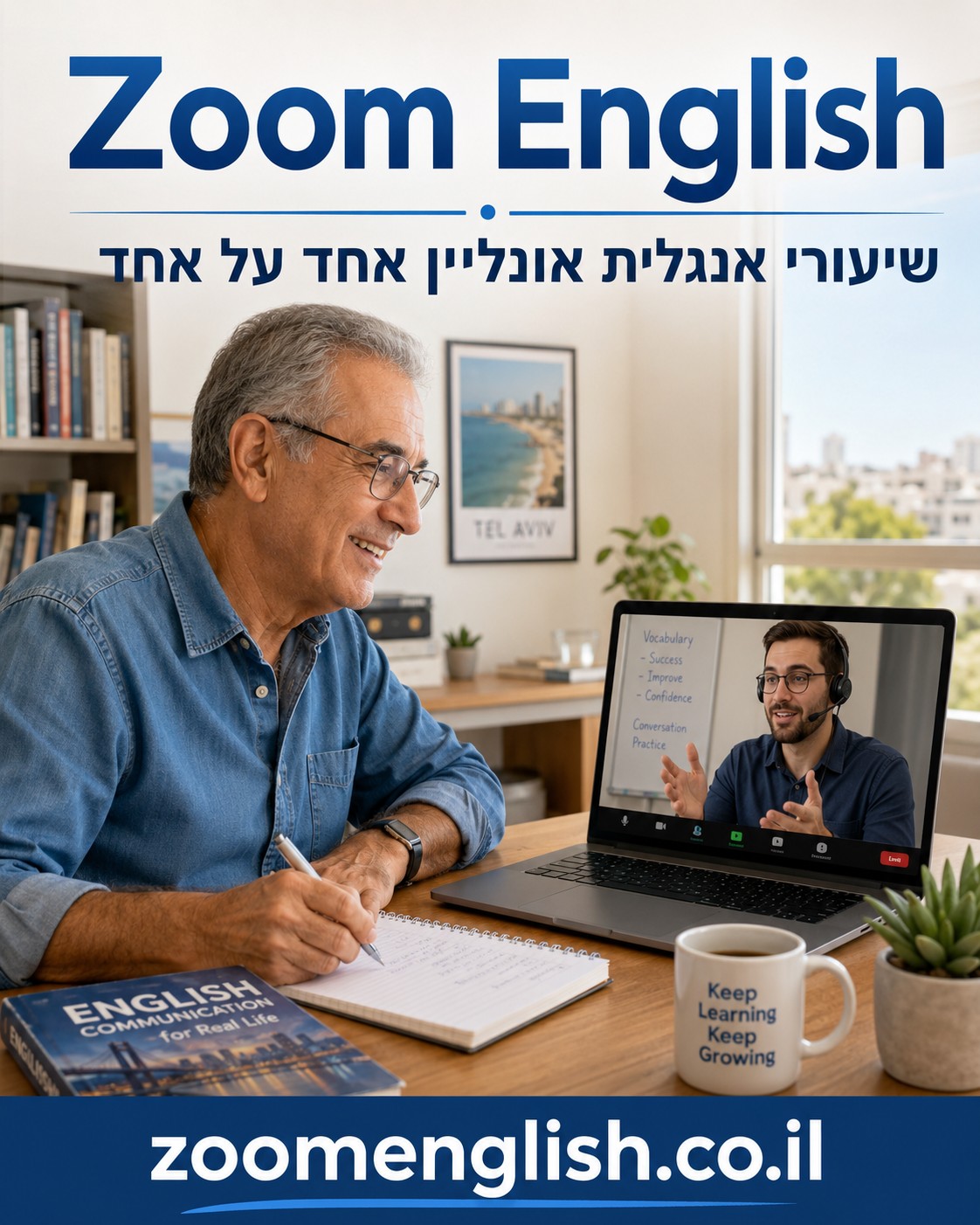  ללמוד לדבר אנגלית באילת