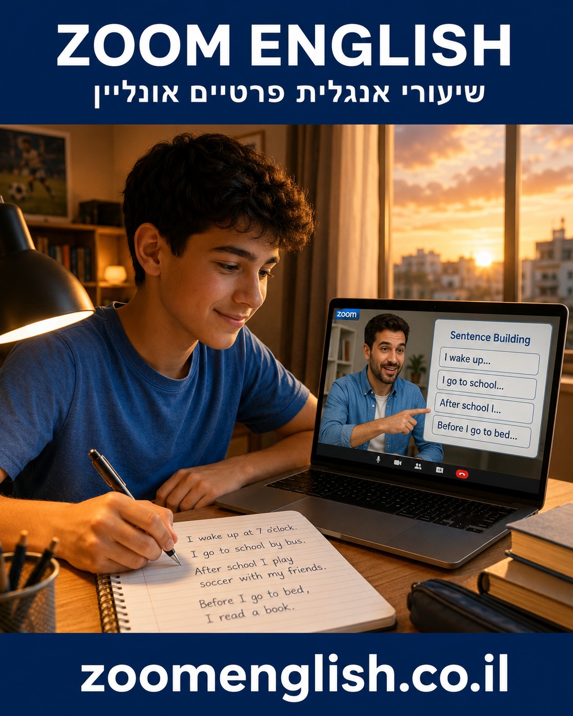 מה עושים כשנכשלים במבחן אנגלית בתיכון