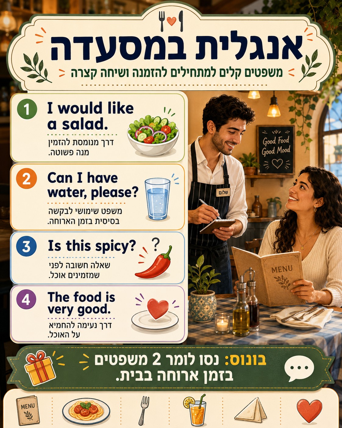 מורה פרטי לאנגלית בקריות