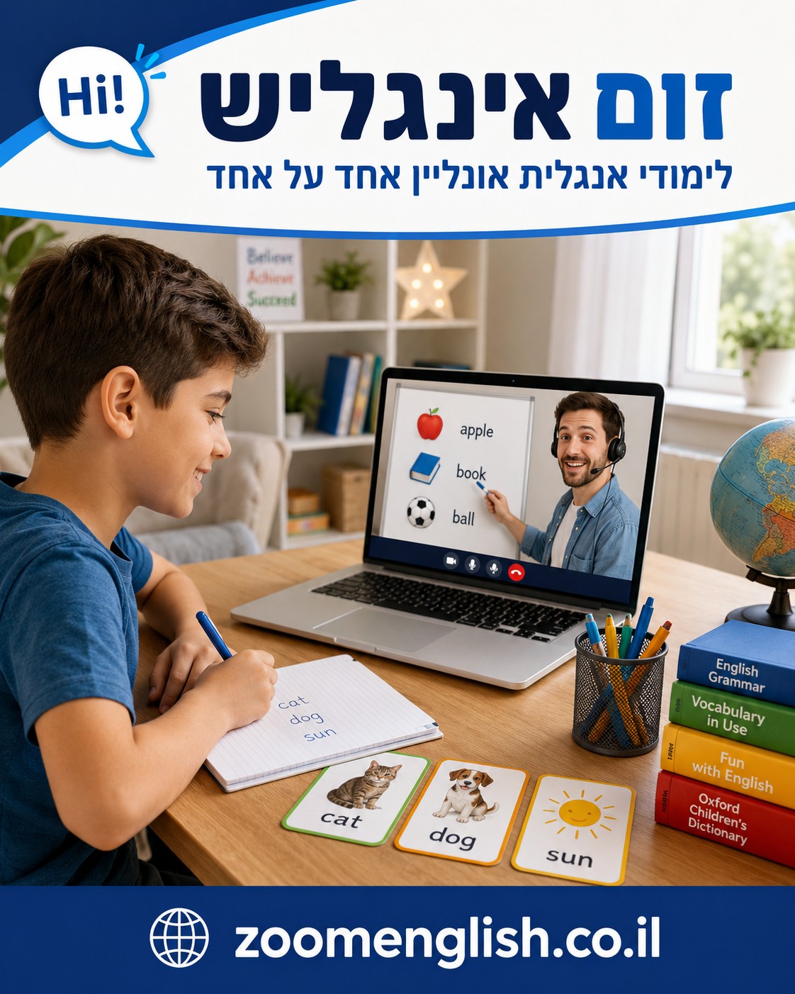 מורה פרטי לאנגלית לילד שמתקשה לחבר אותיות למילים  המדריך המלא לפענוח פונטי ובניית ביטחון