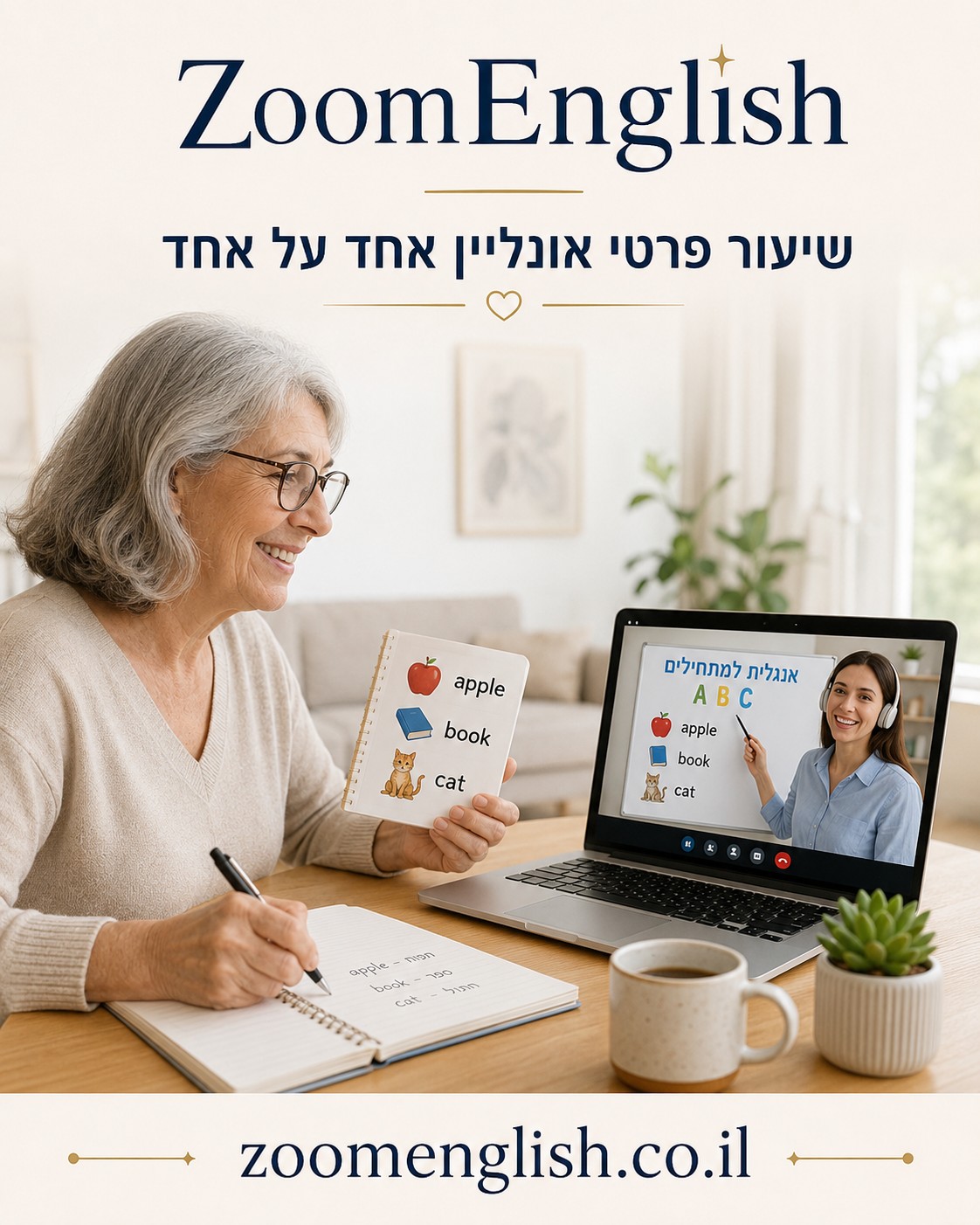  מורה פרטי לאנגלית לקריאה