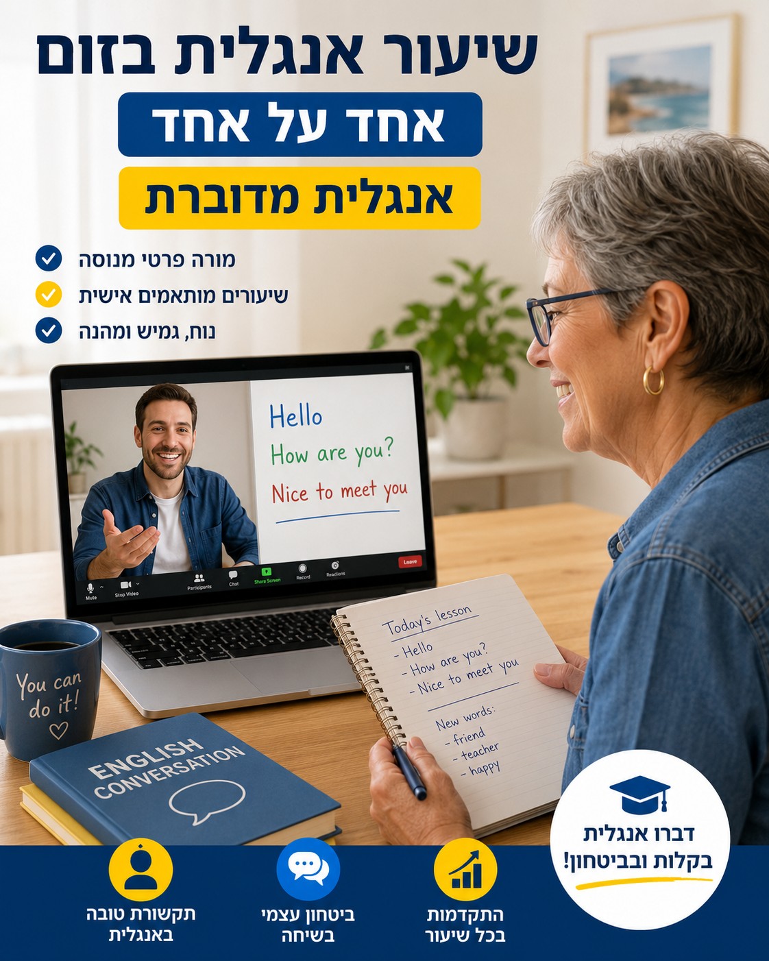 מורים פרטיים לאנגלית בית שאן