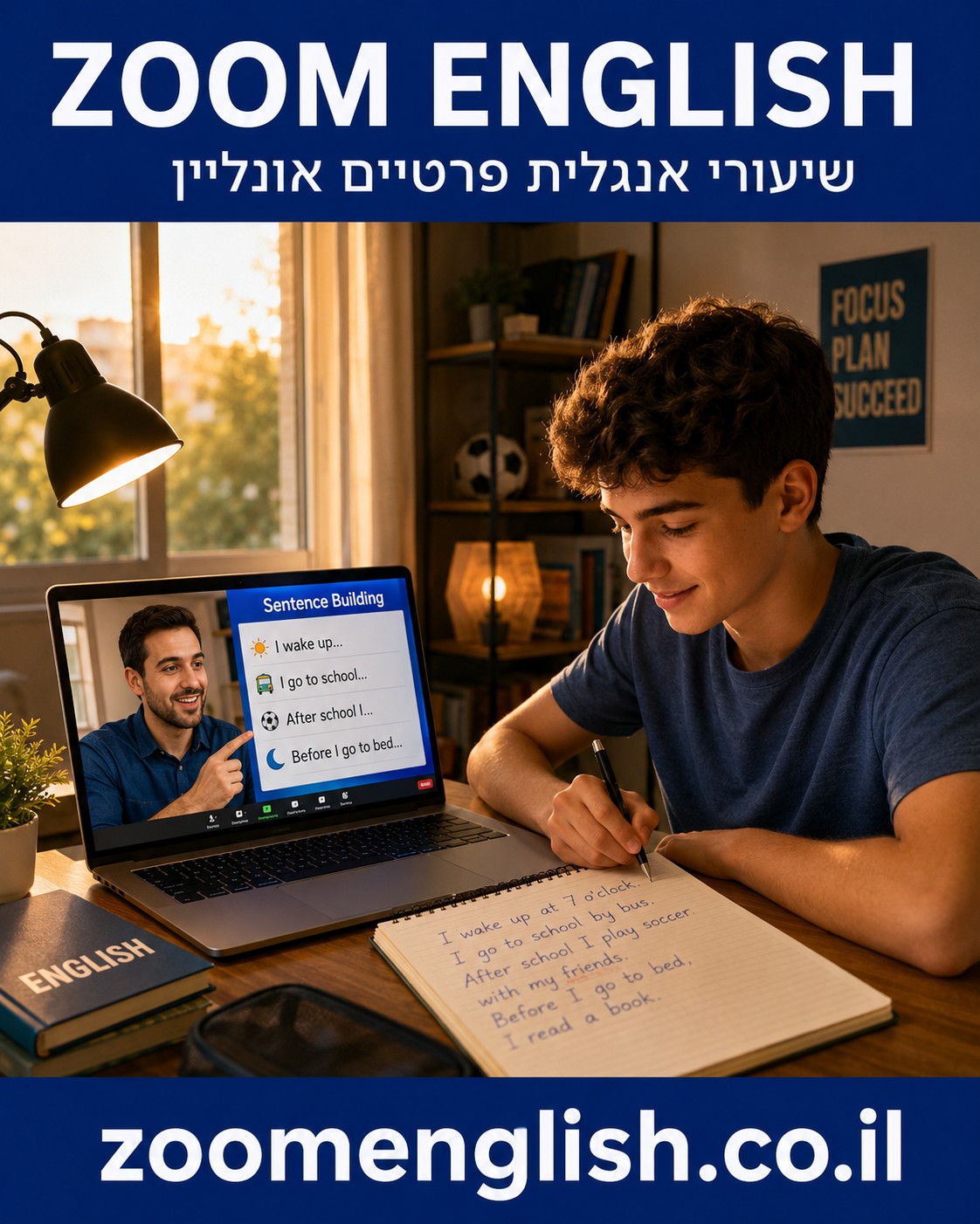 מורים פרטיים לאנגלית נתניה
