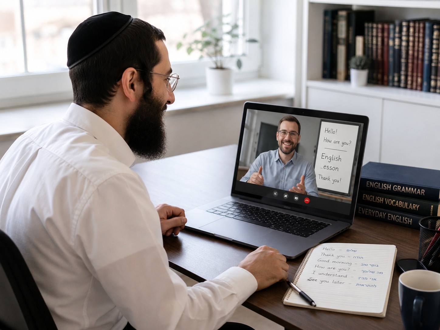 מחפשים מורה פרטי לאנגלית בירושלים - כך שיעור אונליין אחד על אחד יכול לעזור