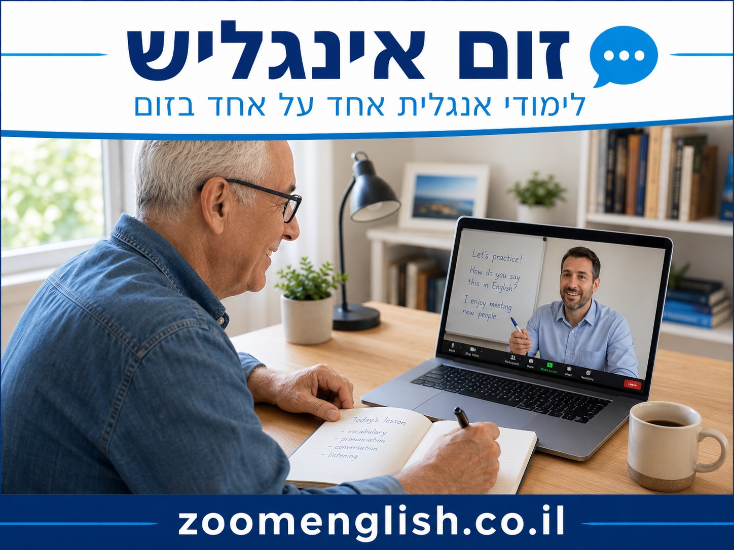 קורס קיץ באנגלית למבוגרים