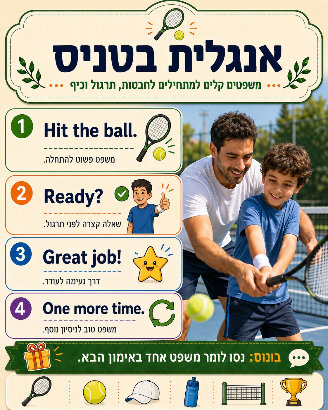  שיעור פרטי באנגלית בזום לילד בכיתה ד