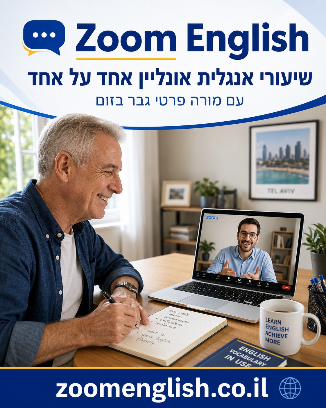 שיעור פרטי לאנגלית דקדוק