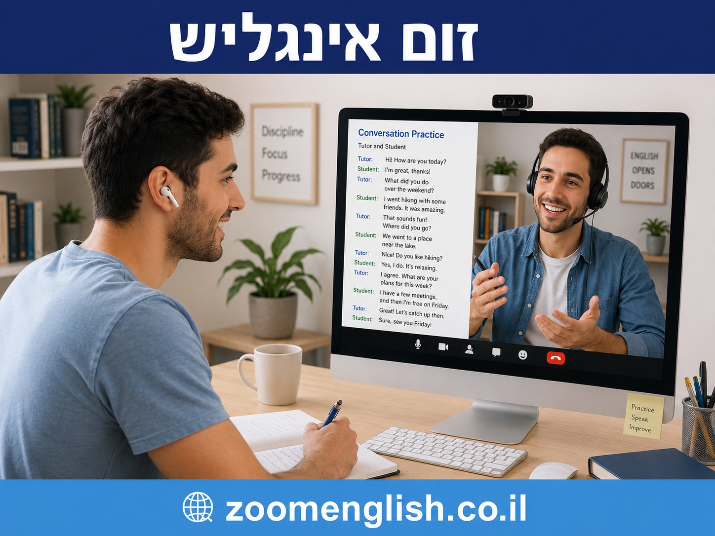  שיעורי אנגלית לפטור אקדמי