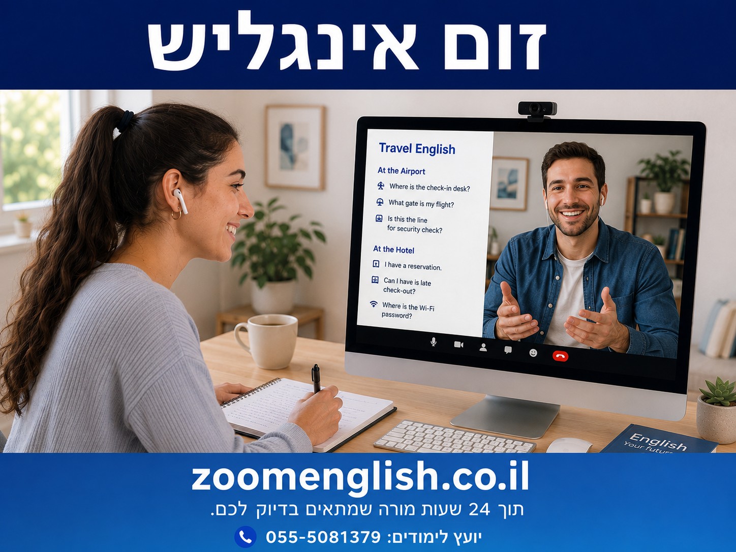 שיעורים פרטיים באנגלית בגבעתיים