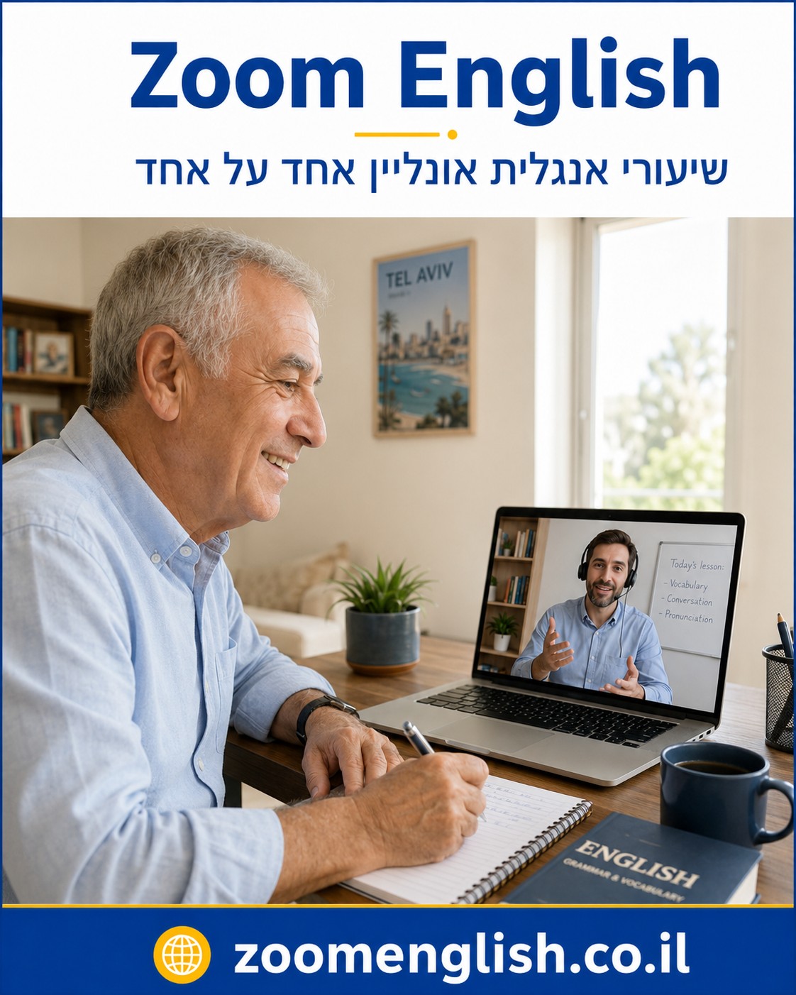 שיפור הגייה באנגלית לישראלים