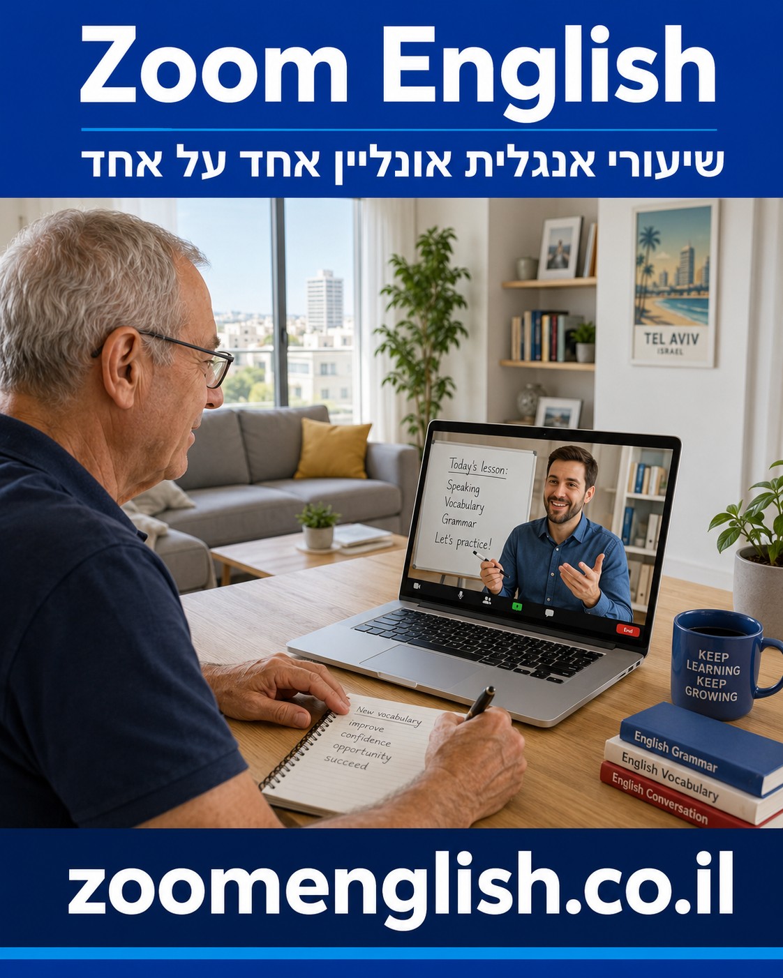 שמות תואר באנגלית לדיבור