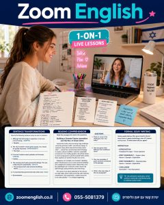 קורסים אונליין לשיחה באנגלית שוטפת למתקדמים: איך עוברים מאנגלית טובה לשיחה טבעית, מדויקת ובטוחה