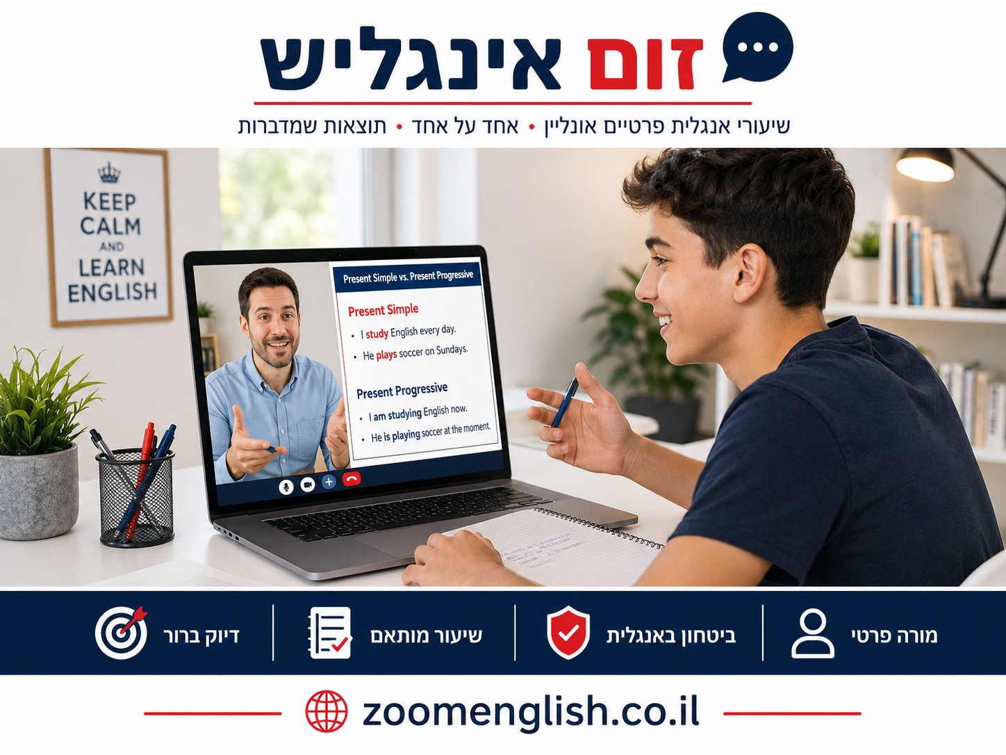 איך להכין ילד להקבצה באנגלית בכיתה ה' — תוכנית מלאה להורים