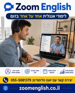 איך ללמוד לדבר אנגלית מאפס עם מורה פרטי אונליין — שלב אחר שלב