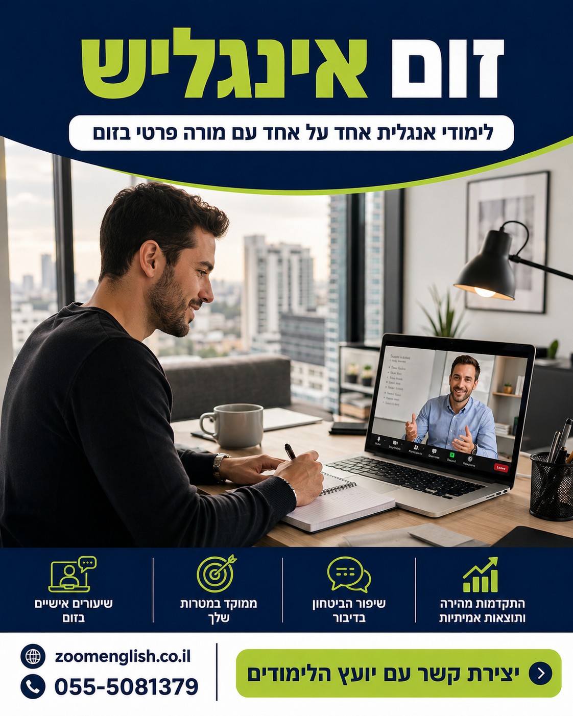 איך לענות בראיון הייטק באנגלית? 30 תשובות לדוגמה ותרגול