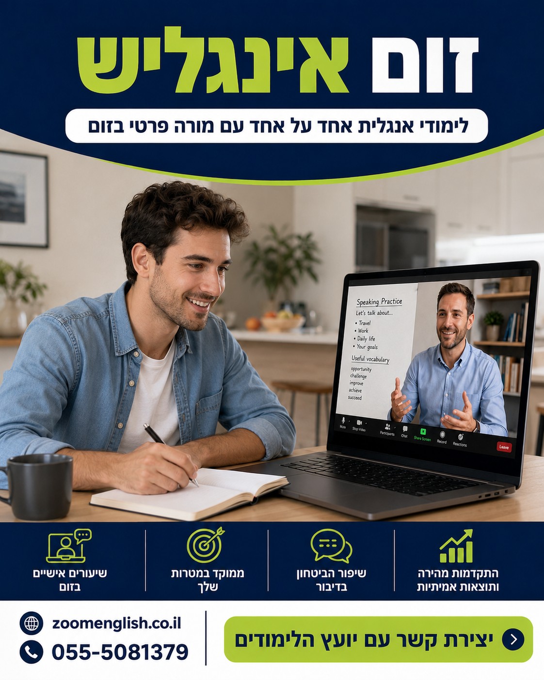 איך לשפר אנגלית מדוברת: מדריך מעשי לילדים ולמבוגרים